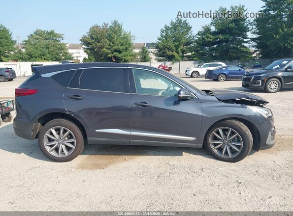 5J8TC2H53LL008842 2020 ACURA RDX Gray Widok wnętrza z tyłu