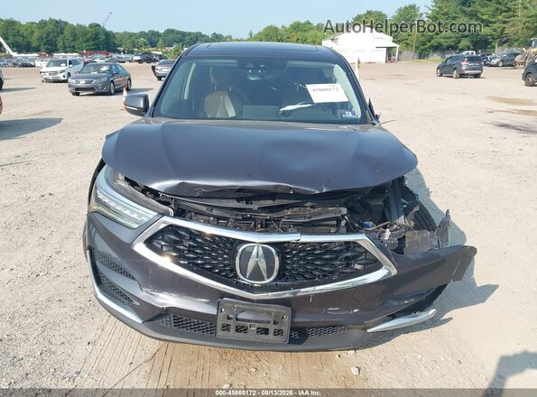5J8TC2H53LL008842 2020 ACURA RDX Gray Widok zestawu wskaźników