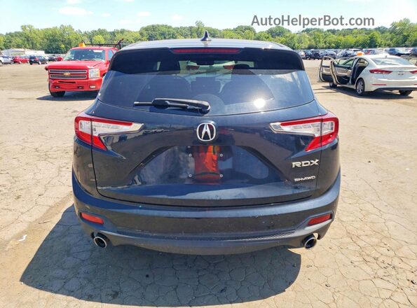 5J8TC2H55KL002698 2019 ACURA RDX Черный Вид сзади