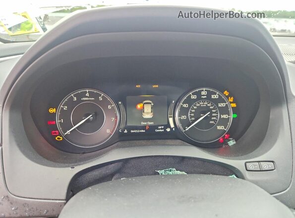 5J8TC2H55KL008209 2019 ACURA RDX White Instrument cluster view