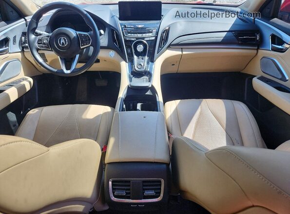 5J8TC2H55ML031041 2021 ACURA RDX Red Առջևի վահանակի տեսք