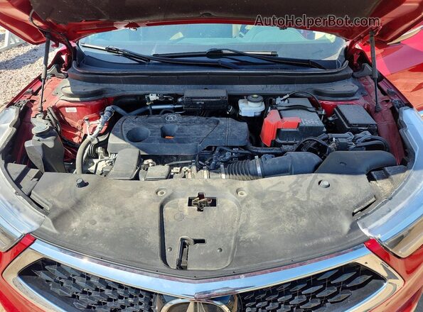 5J8TC2H55ML031041 2021 ACURA RDX Red Սալոնի հետևի տեսք