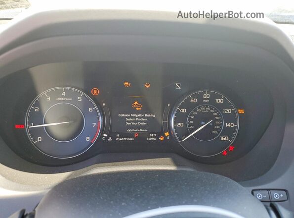 5J8TC2H55RL037719 2024 ACURA RDX Белый Вид щитка приборов
