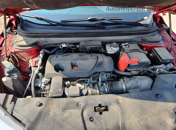 5J8TC2H56LL011797 2020 ACURA RDX Red Շարժիչի բաժամունքի տեսք