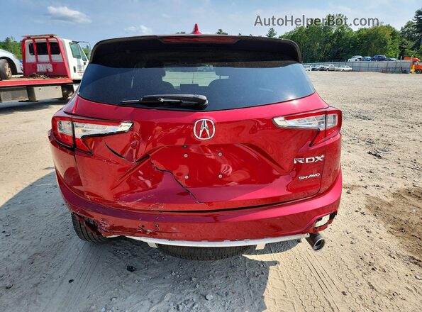 5J8TC2H56LL011797 2020 ACURA RDX Red Հետևի տեսք