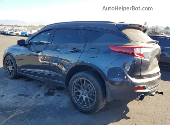 5J8TC2H57KL034973 2019 ACURA RDX Charcoal Հետևի ձախ