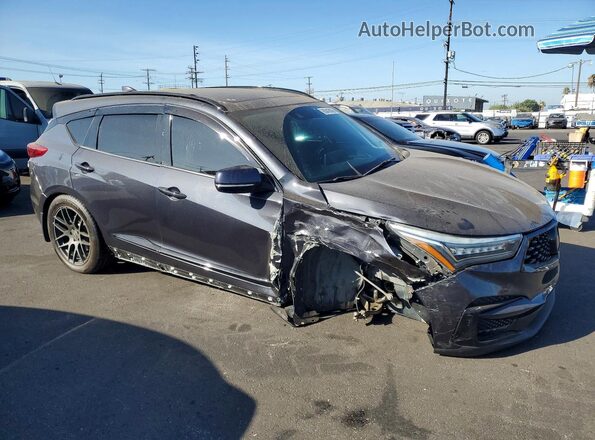 5J8TC2H57KL034973 2019 ACURA RDX Charcoal Առջևի աջ