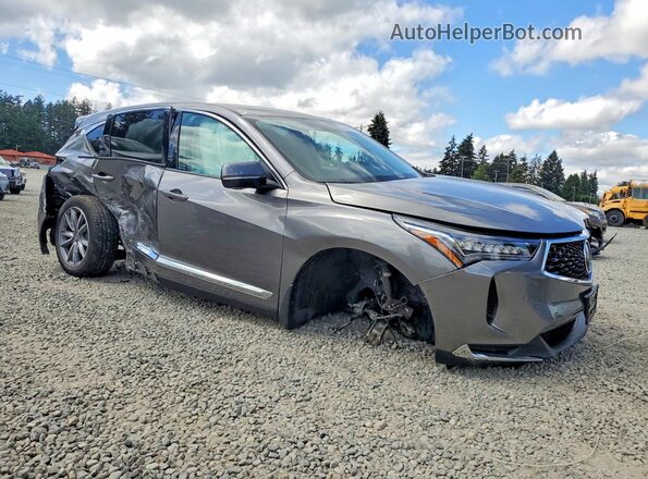 5J8TC2H57NL003131 2022 ACURA RDX Gray Delantero derecho