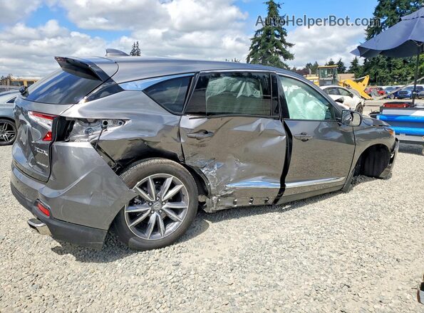 5J8TC2H57NL003131 2022 ACURA RDX Gray Trasero derecho