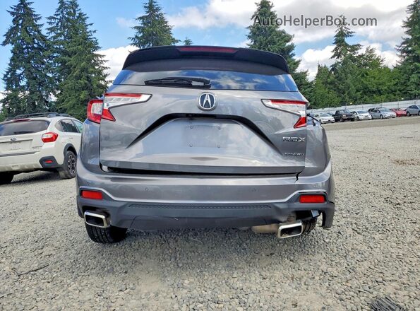 5J8TC2H57NL003131 2022 ACURA RDX Gray Vista trasera