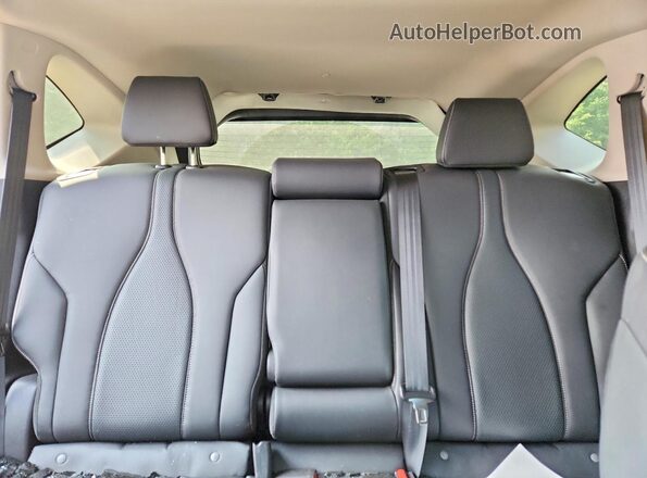 5J8TC2H58RL016346 2024 ACURA RDX Black Widok tylnych siedzeń