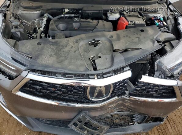 5J8TC2H59PL016899 2023 ACURA RDX Gray Vista del compartimento del motor