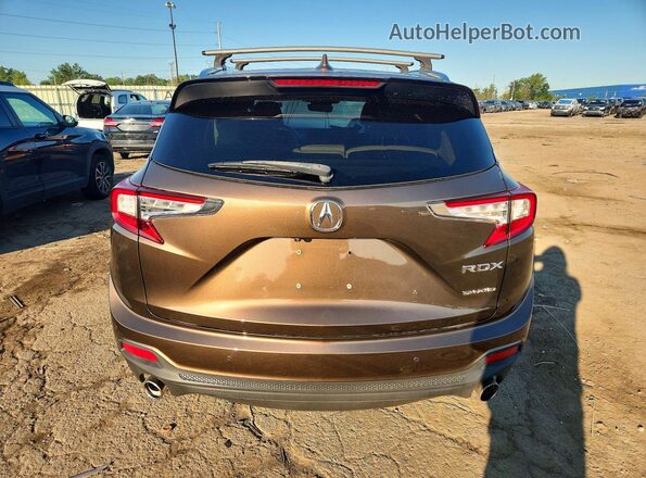 5J8TC2H5XKL027760 2019 ACURA RDX Brown Rear view