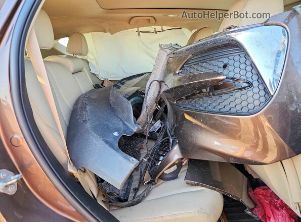 5J8TC2H5XKL027760 2019 ACURA RDX Brown Rear seats view