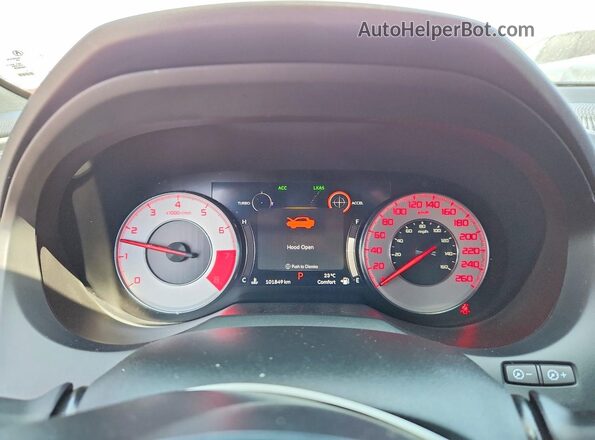 5J8TC2H62LL800912 2020 ACURA RDX Белый Вид щитка приборов