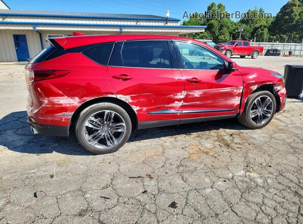 5J8TC2H62ML016229 2021 ACURA RDX Красный Задняя правая четверть
