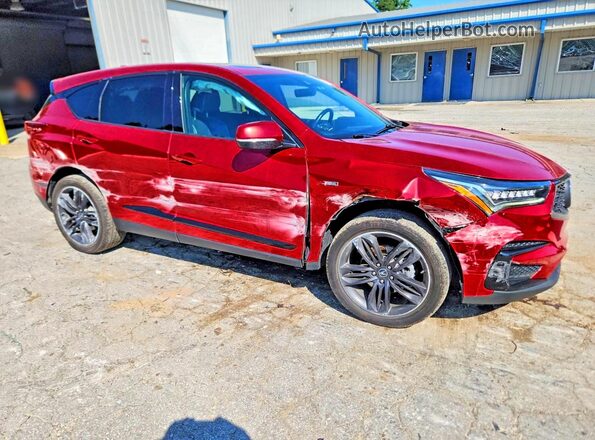 5J8TC2H62ML016229 2021 ACURA RDX Красный Передняя правая четверть