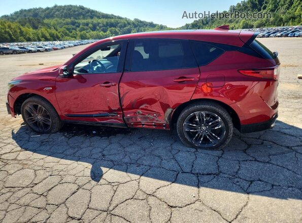5J8TC2H62ML016229 2021 ACURA RDX Красный Задняя левая четверть