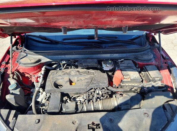 5J8TC2H62ML016229 2021 ACURA RDX Красный Вид подкапотного пространства
