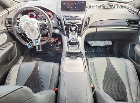 5J8TC2H63NL018329 2022 ACURA RDX Black Widok deski rozdzielczej