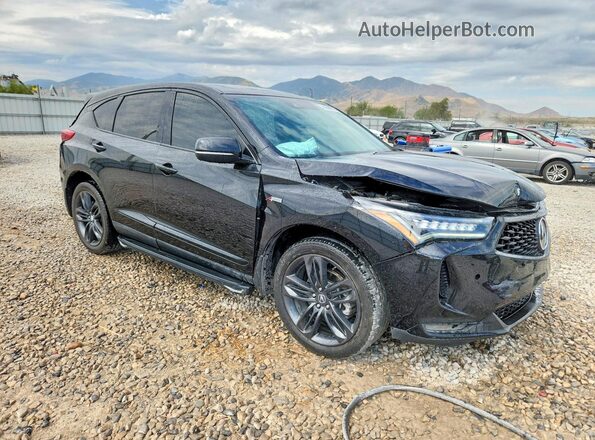 5J8TC2H63NL018329 2022 ACURA RDX Black Przód prawy