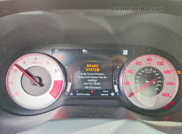 5J8TC2H63NL018329 2022 ACURA RDX Black Widok zestawu wskaźników