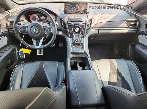 5J8TC2H64LL013699 2020 ACURA RDX Синий Вид панели приборов
