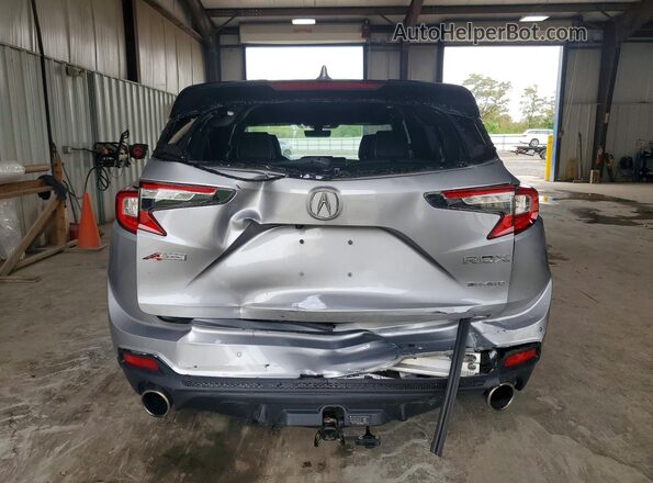 5J8TC2H64ML042735 2021 ACURA RDX Silver Вид ззаду