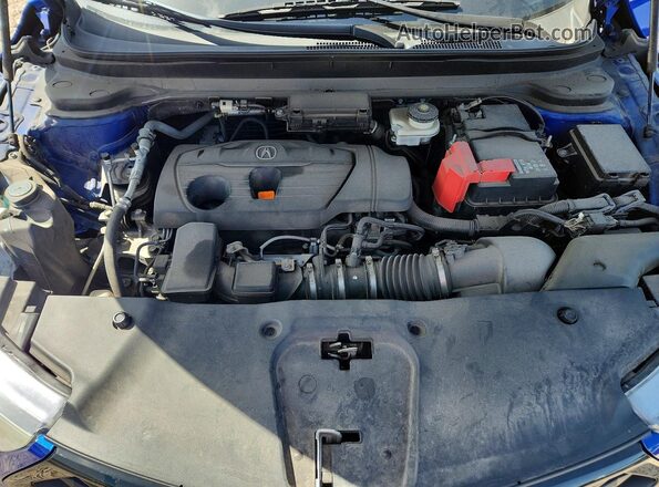 5J8TC2H65KL018733 2019 ACURA RDX Blue Engine compartment view