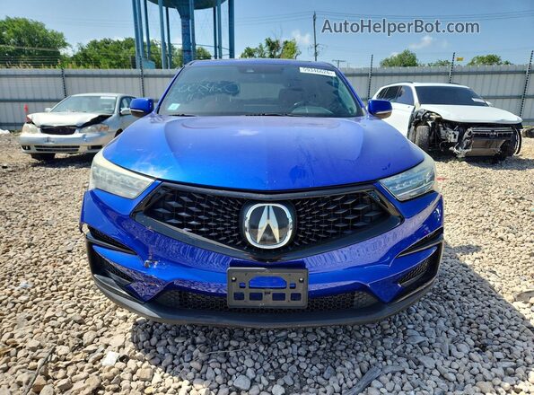 5J8TC2H65KL018733 2019 ACURA RDX Blue Front view