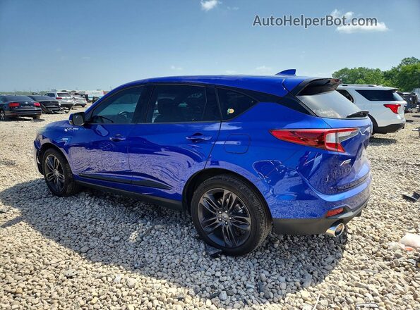 5J8TC2H65KL018733 2019 ACURA RDX Blue Rear left