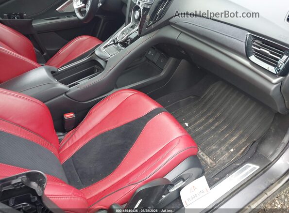 5J8TC2H65LL005580 2020 ACURA RDX Gray Widok wnętrza z przodu