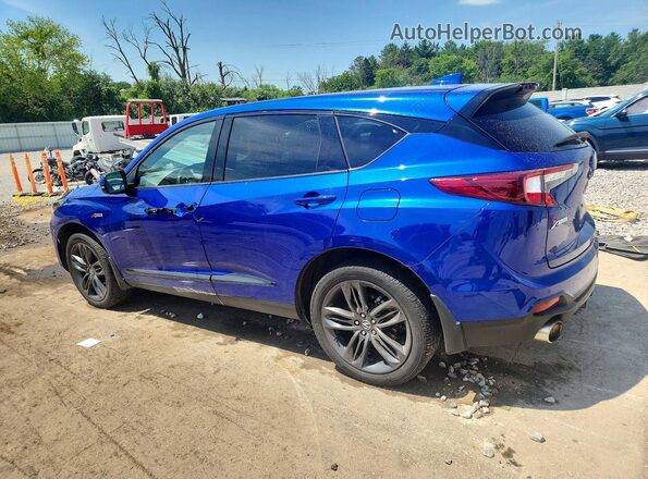 5J8TC2H66PL012673 2023 ACURA RDX Blue Trasero izquierdo
