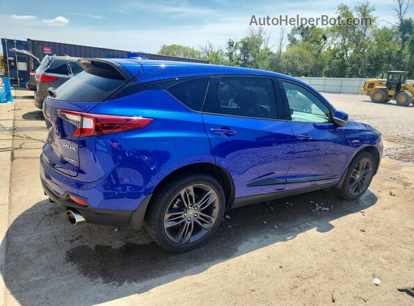 5J8TC2H66PL012673 2023 ACURA RDX Blue Trasero derecho