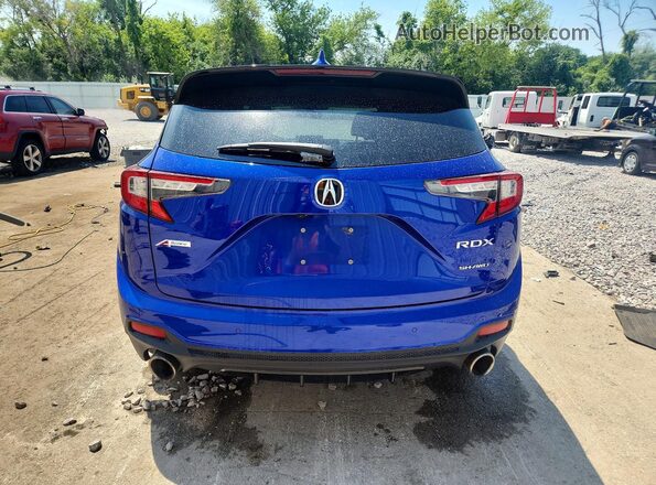 5J8TC2H66PL012673 2023 ACURA RDX Blue Vista trasera