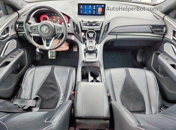 5J8TC2H67KL011542 2019 ACURA RDX Синий Вид панели приборов