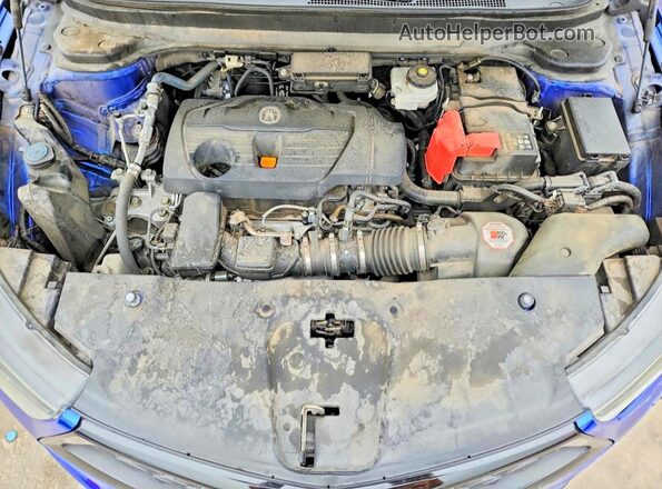 5J8TC2H67KL011542 2019 ACURA RDX Синий Вид задней части салона
