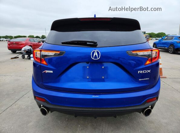 5J8TC2H67KL011542 2019 ACURA RDX Синий Вид сзади