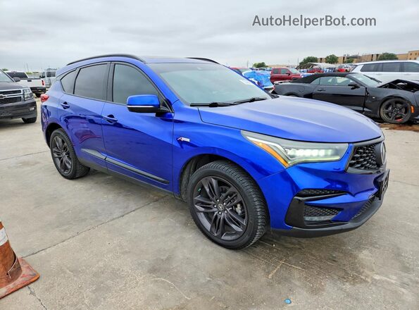 5J8TC2H67KL011542 2019 ACURA RDX Синий Передняя правая четверть