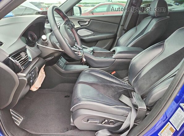 5J8TC2H67KL011542 2019 ACURA RDX Синий Вид салона спереди