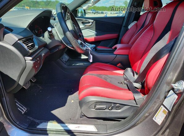 5J8TC2H67NL002733 2022 ACURA RDX Серый Вид салона спереди