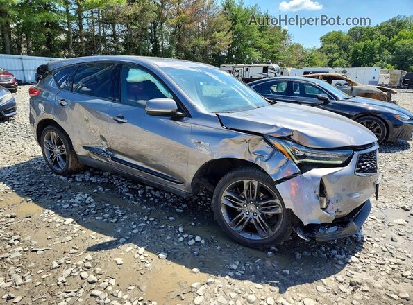 5J8TC2H67NL002733 2022 ACURA RDX Серый Передняя правая четверть
