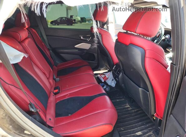 5J8TC2H69KL010571 2019 ACURA RDX Черный Вид задней части салона