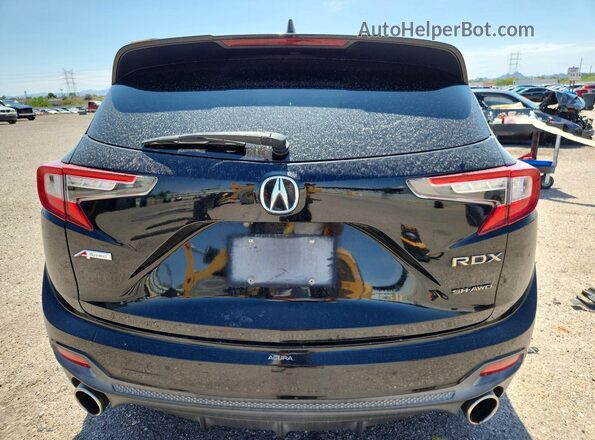 5J8TC2H69KL010571 2019 ACURA RDX Черный Вид сзади