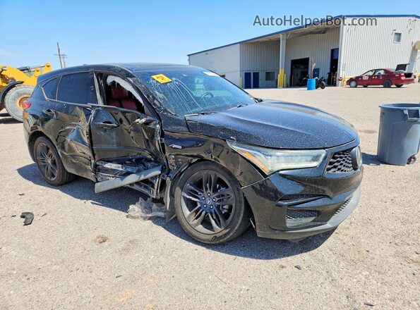 5J8TC2H69KL010571 2019 ACURA RDX Черный Передняя правая четверть