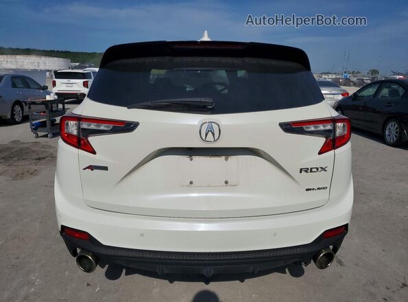 5J8TC2H69KL033445 2019 ACURA RDX White Հետևի տեսք