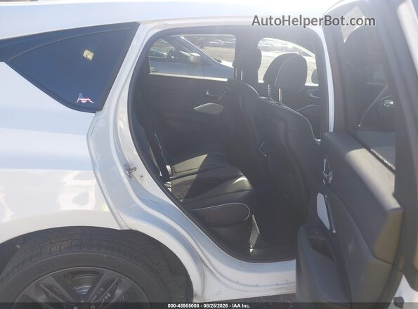 5J8TC2H6XLL030457 2020 ACURA RDX White Vista de la etiqueta del VIN
