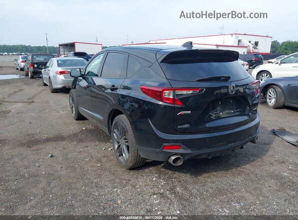5J8TC2H6XNL010891 2022 ACURA RDX Black Trasero izquierdo