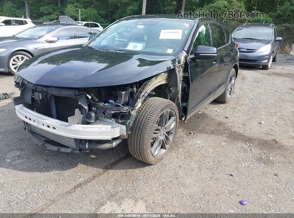 5J8TC2H6XNL010891 2022 ACURA RDX Black Vista tres cuartos delantera izquierda
