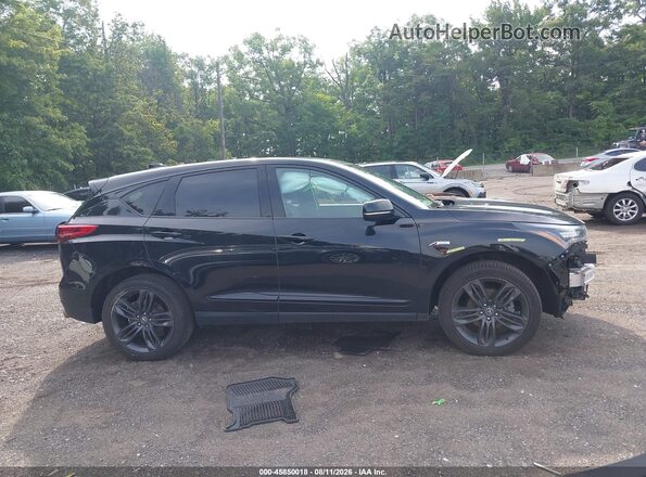5J8TC2H6XNL010891 2022 ACURA RDX Black Vista interior trasera